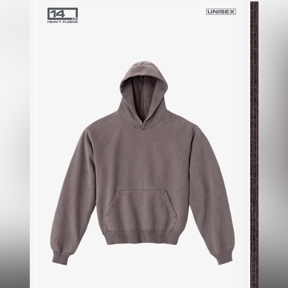 Los Angeles Apparel Men's Beige Hoodie
